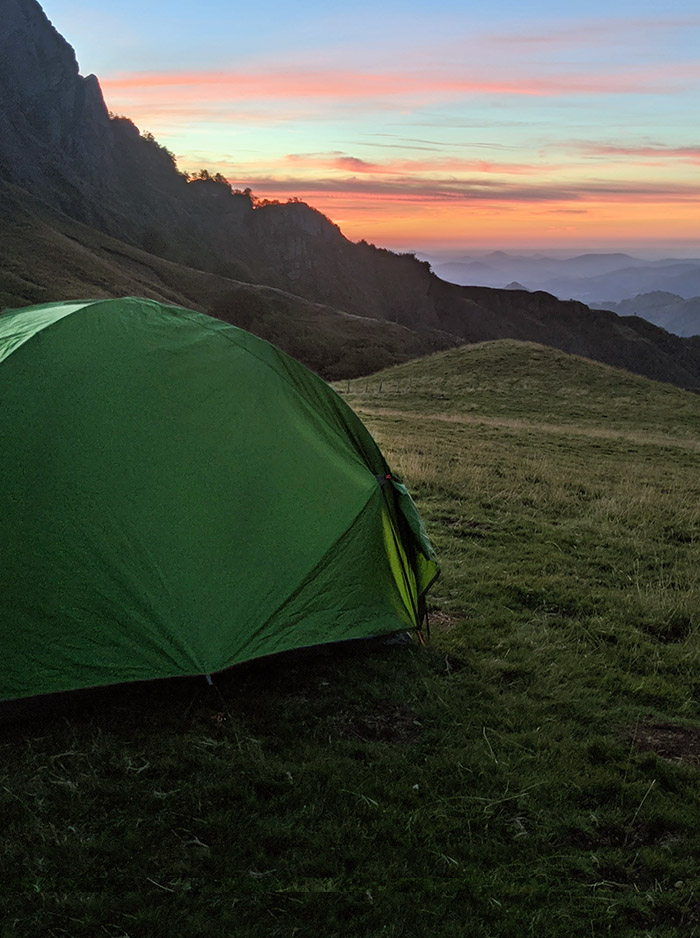 En autonomie de couchage